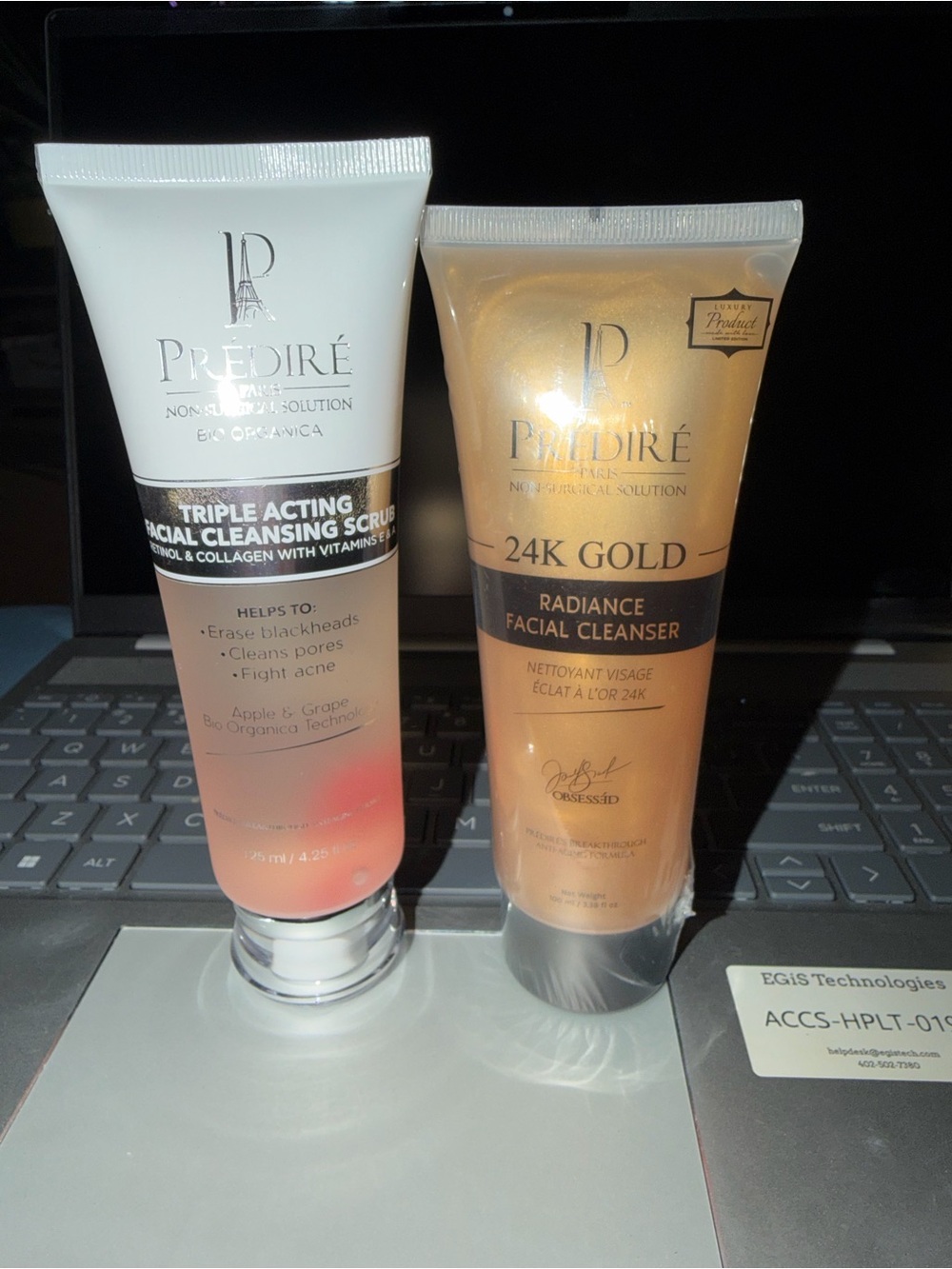 Set of 2 Predire Paris Cleansers